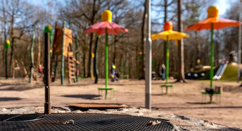 sagoängen playground at Galgberget in Halmstad