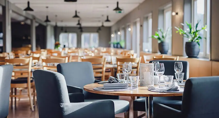 Tylebäck Hotell & Konferens restaurang i Tylösand i Halmstad