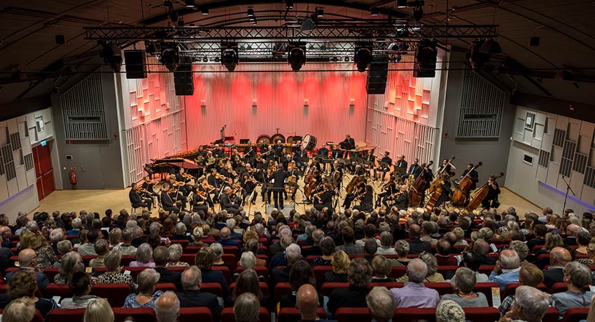 Konsert på Kulturhuset Najaden i Halmstad. Foto: Anders Sällström