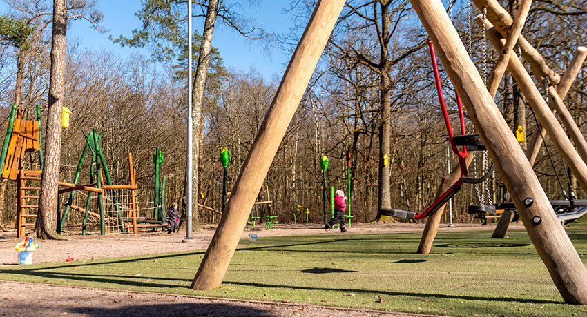 Sagoängen playground on Galgberget in Halmstad