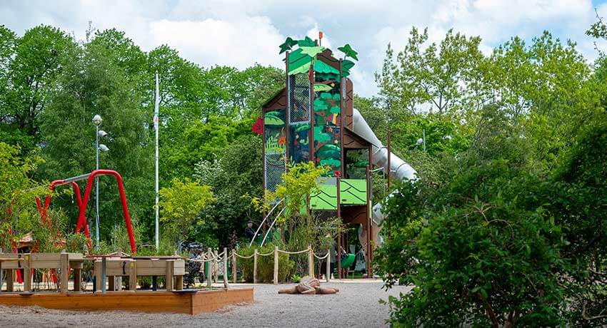 Norre Kat playground in Halmstad