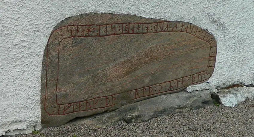 Runesten i Kvibille i Halmstad